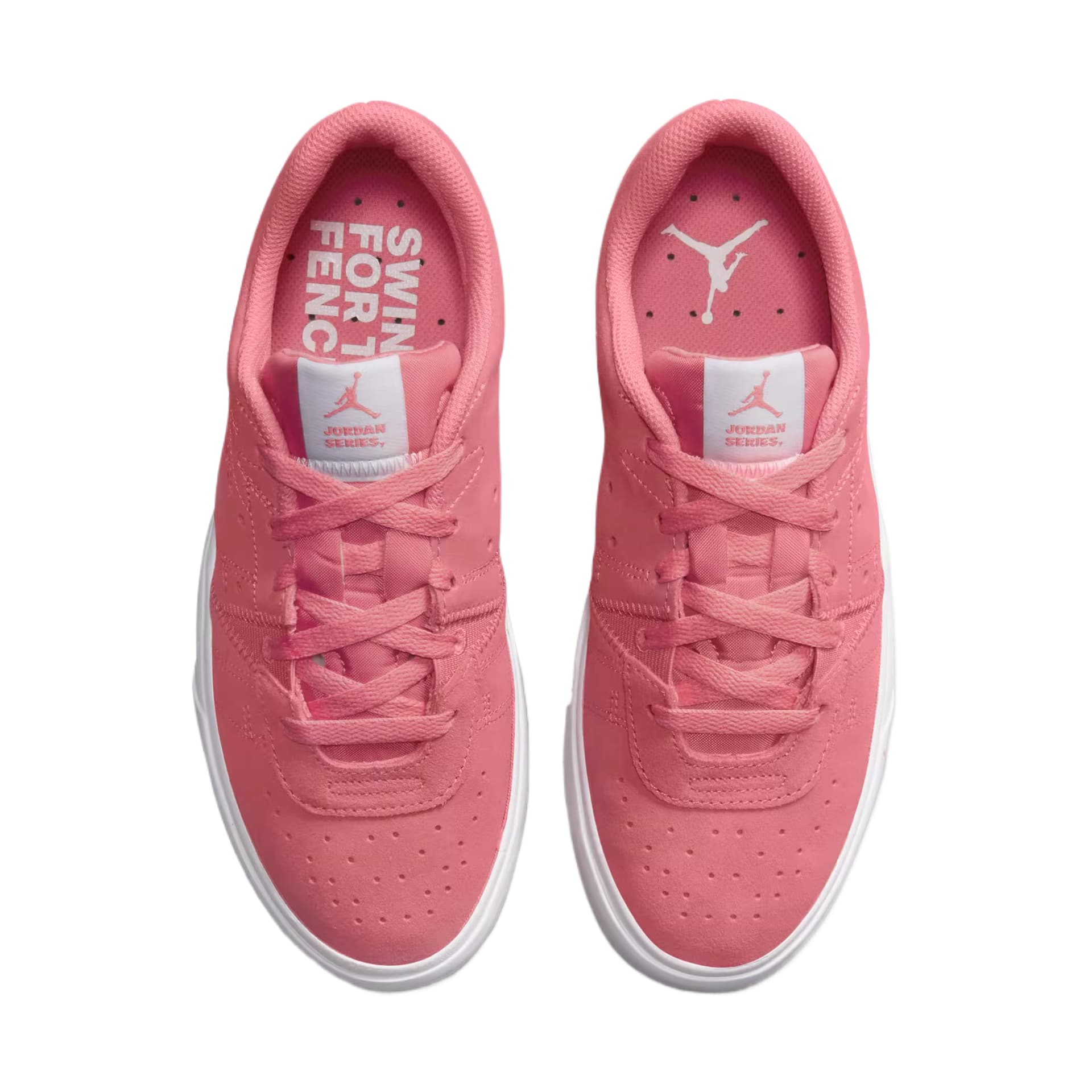 Кроссовки Jordan Series Low Топ Скейтборд Кроссовки Женские Кораллово-красный - изображение 3
