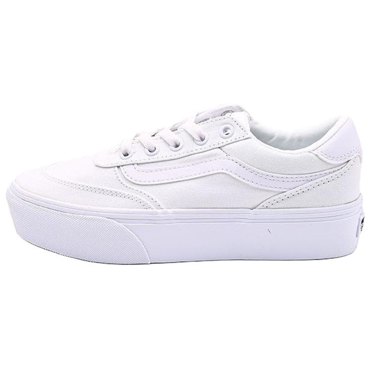 Кроссовки Vans Brooklyn LS Устойчивая к истиранию низкая обувь для скейтбординга Женская Белая - изображение 1
