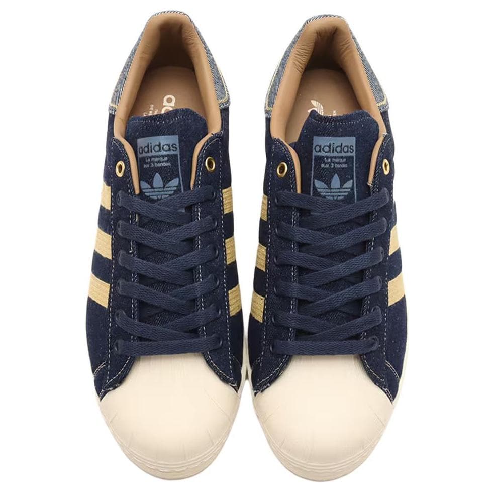 Кроссовки Adidas Originals Superstar 82 Low Топ Скейтборд Кроссовки Мужские Синие - изображение 3