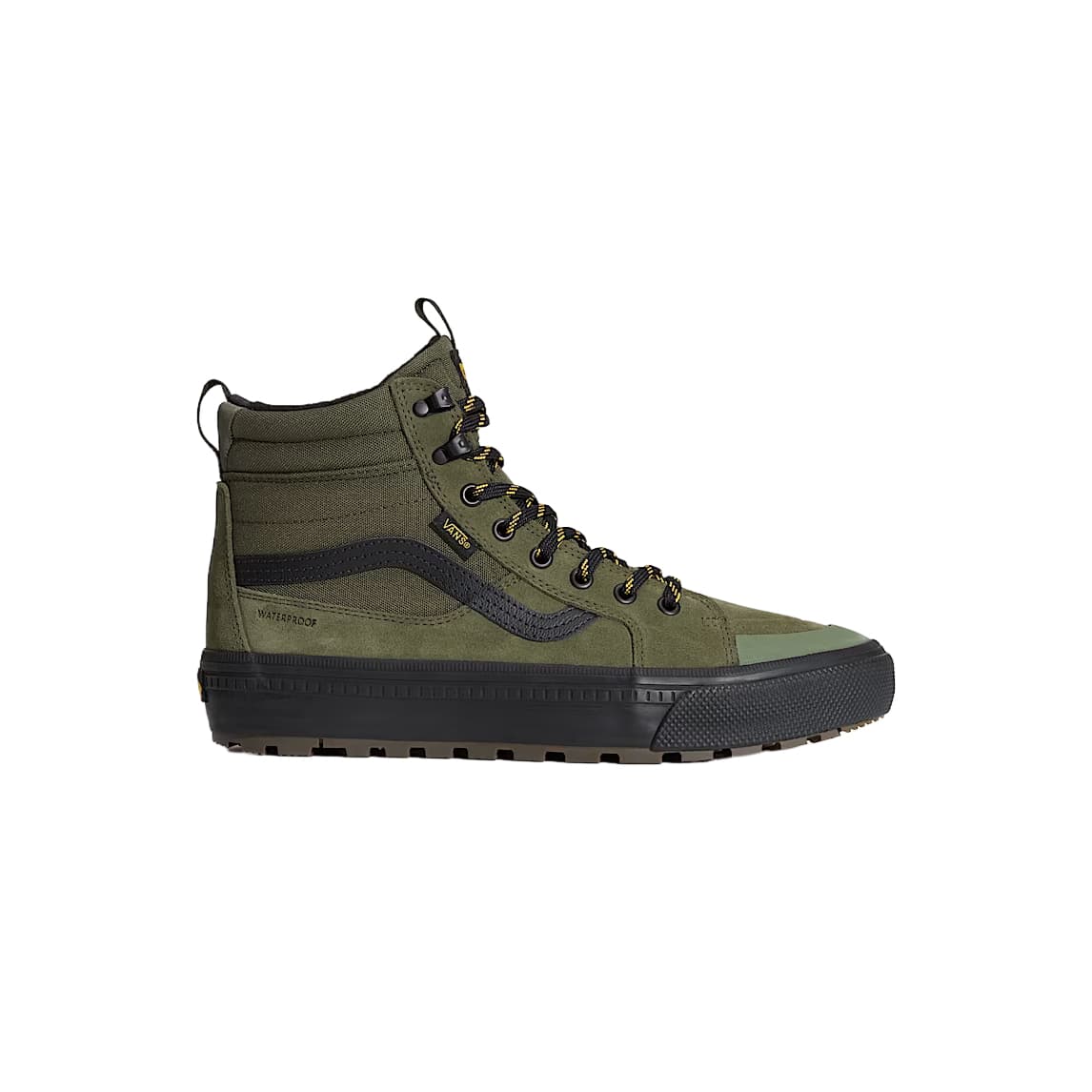 Кроссовки Vans SK8 HI Текстиль Кожа Покрытие Высокие Кеды Скейтборд Обувь Унисекс - изображение 2