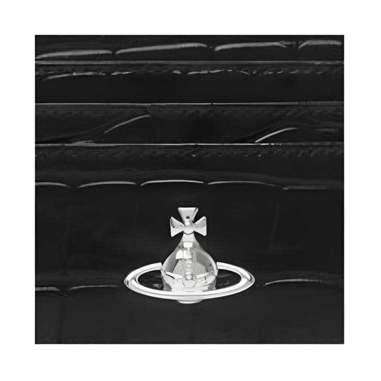 Картхолдер Vivienne Westwood Vivienne Westwood Коровья кожа Держатель для карт Женский Черный - изображение 4