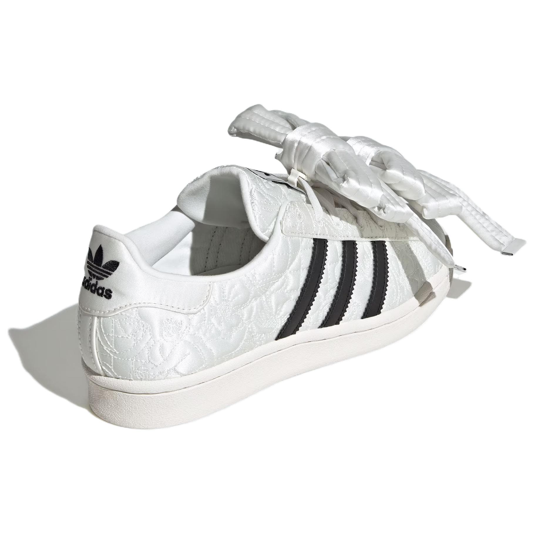 Кроссовки Caroline Hu X adidas originals Superstar W Устойчивые к истиранию низкие скейтбордические кроссовки для женщин Белые - изображение 5