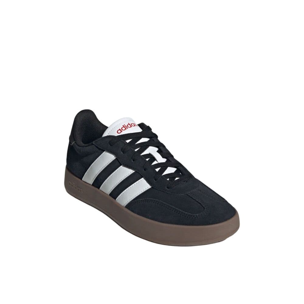 Кроссовки Adidas BARREDA Low Топ Немецкая Армия Кроссовки Унисекс Черный Белый - изображение 3