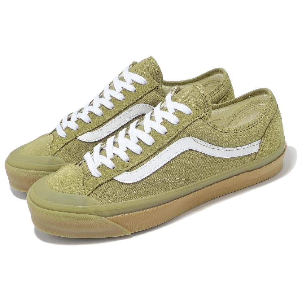 Кроссовки Vans LX Old Skool 136 Скейтборд Кроссовки Мужские Зеленые - изображение 3