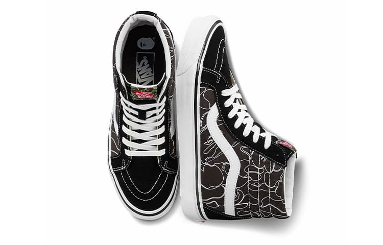 Кроссовки A BATHING APE x Vans SK8 38 DX - изображение 6