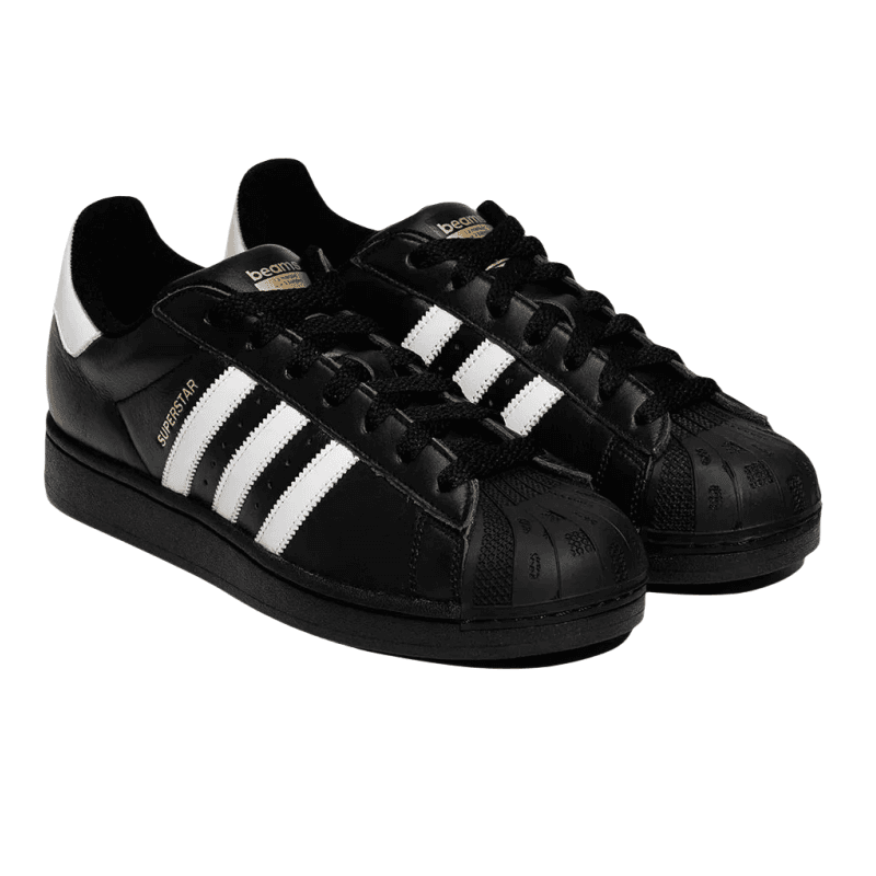 Кроссовки beams x adidas Originals Superstar 2 Black - изображение 5