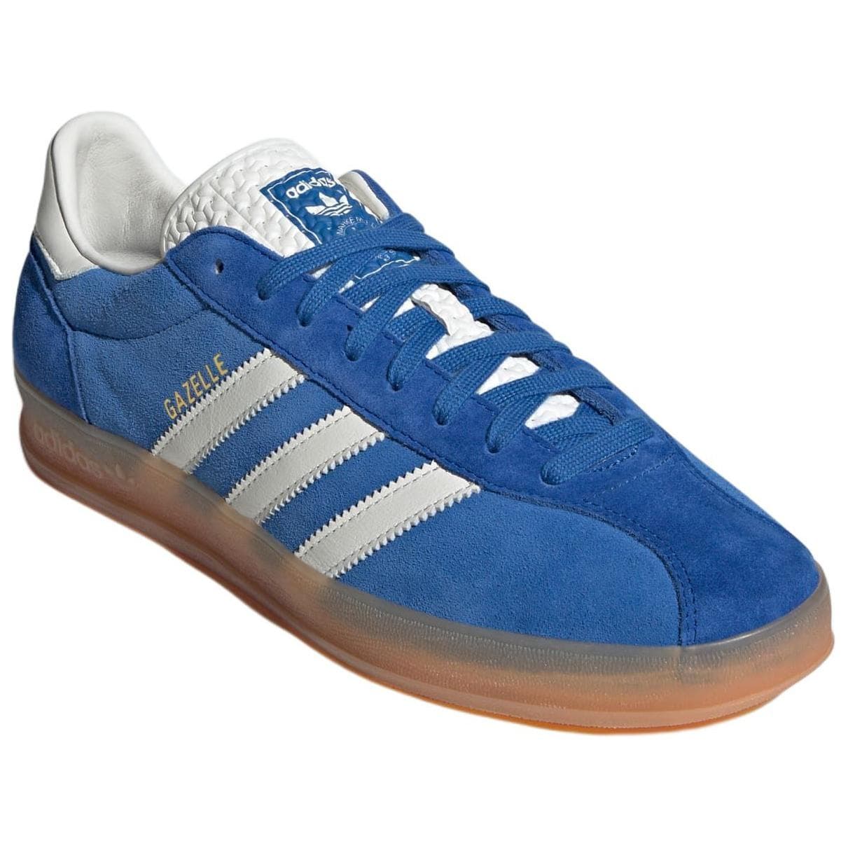 Кроссовки Adidas Originals GAZELLE INDOOR Низкие Скейтборд Обувь Мужская Синяя - изображение 3