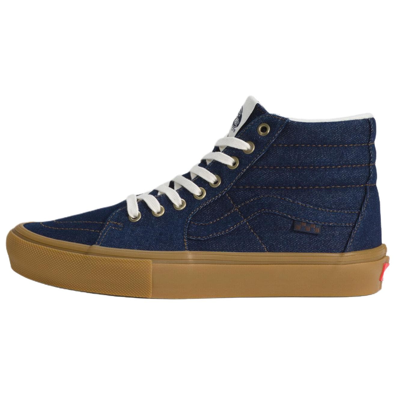Кроссовки VANS SKATE CLASSICS Амортизация Высокие Кеды Скейтборд Обувь Унисекс Синие - изображение 1