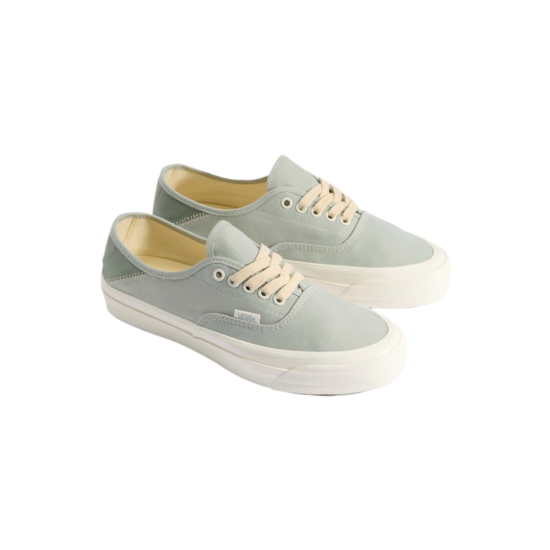 Кроссовки Vans Premium Authentic Устойчивые к истиранию низкие скейтбордические кроссовки унисекс зеленые - изображение 3