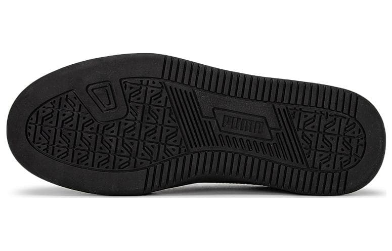 Кроссовки PUMA Caven Текстиль Искусственная кожа Устойчивая к истиранию Низкий верх Скейтборд Обувь Унисекс Черный - изображение 5