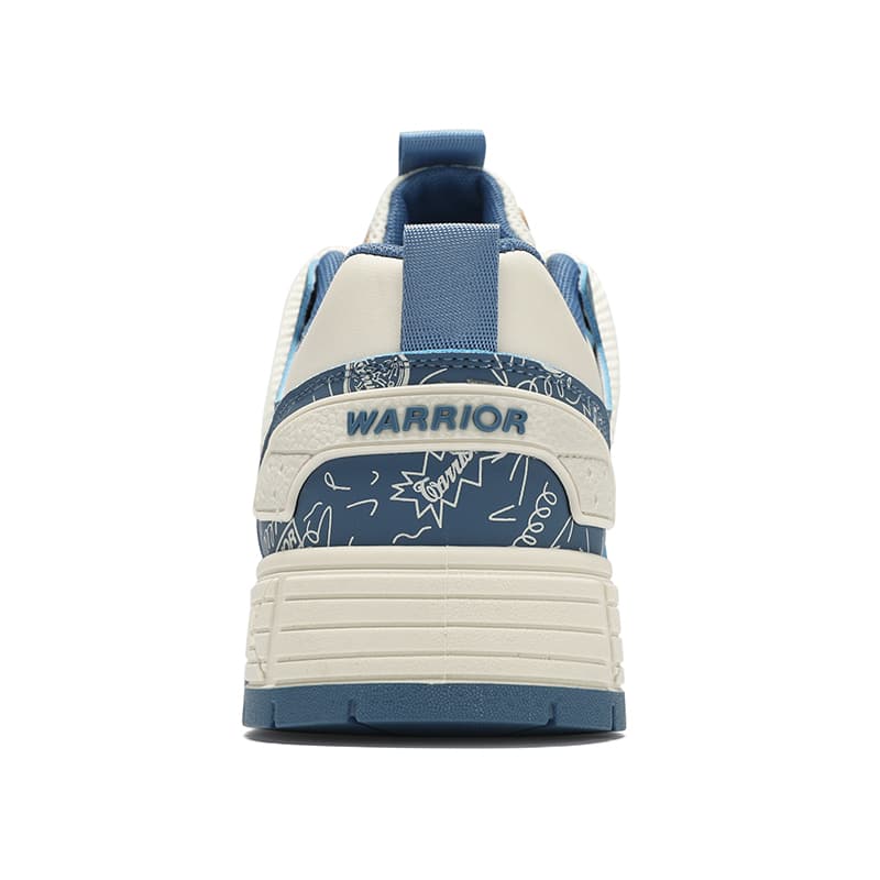 Кроссовки WARRIOR Износостойкая Легкая Увеличивающая Высоту Низкая Скейтборд Обувь Мужская - изображение 12