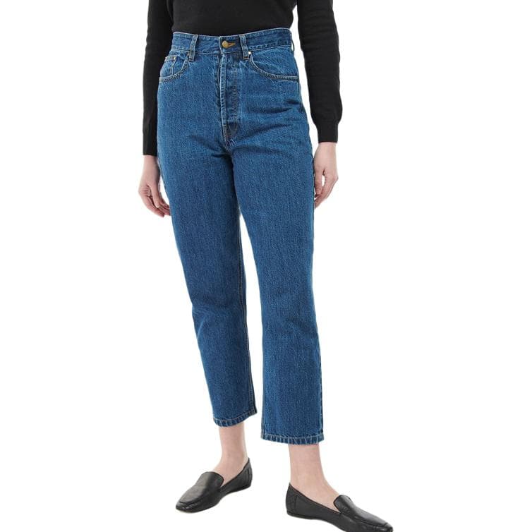 Джинсы BARBOUR Blue Women's Jeans BARBOUR Синий Женские Джинсы - изображение 3