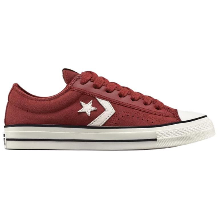 Кроссовки Converse Star Player 76 Устойчивые к истиранию Низкие Кроссовки для скейтбординга Унисекс Красный Белый - изображение 2