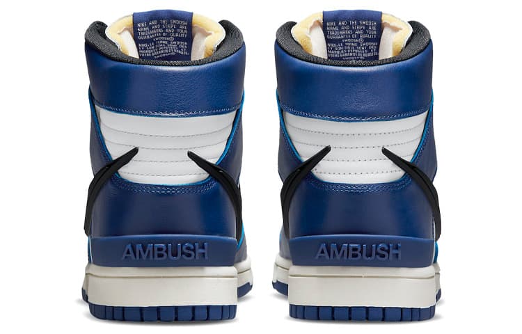 Кроссовки AMBUSH x Nike Dunk High "Deep Royal" - изображение 5
