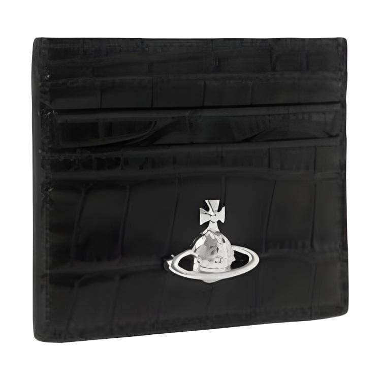 Картхолдер Vivienne Westwood Vivienne Westwood Коровья кожа Держатель для карт Женский Черный - изображение 2