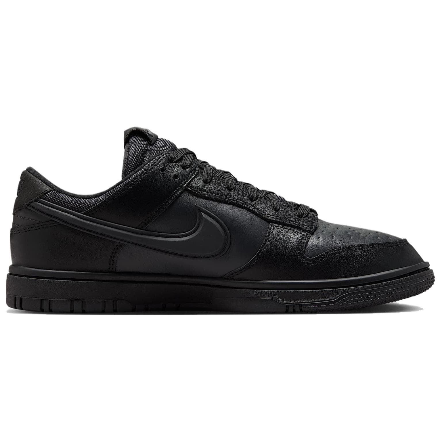 Кроссовки Nike Dunk Low Топ Скейтборд Обувь Мужская Черная - изображение 2