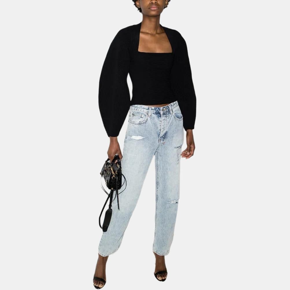 Кардиган Свитер Alexander Wang женский черный - изображение 2