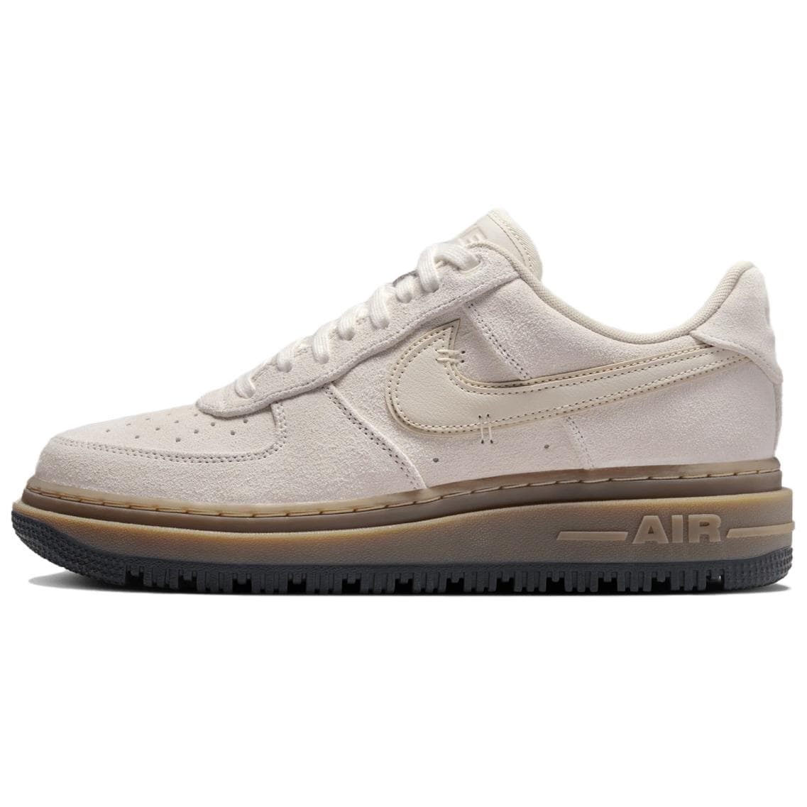 Кроссовки Nike Air Force 1 Slip-Resistant Abrasion-Resistant Низкие Кеды для Скейтбординга Унисекс Бежевые - изображение 1