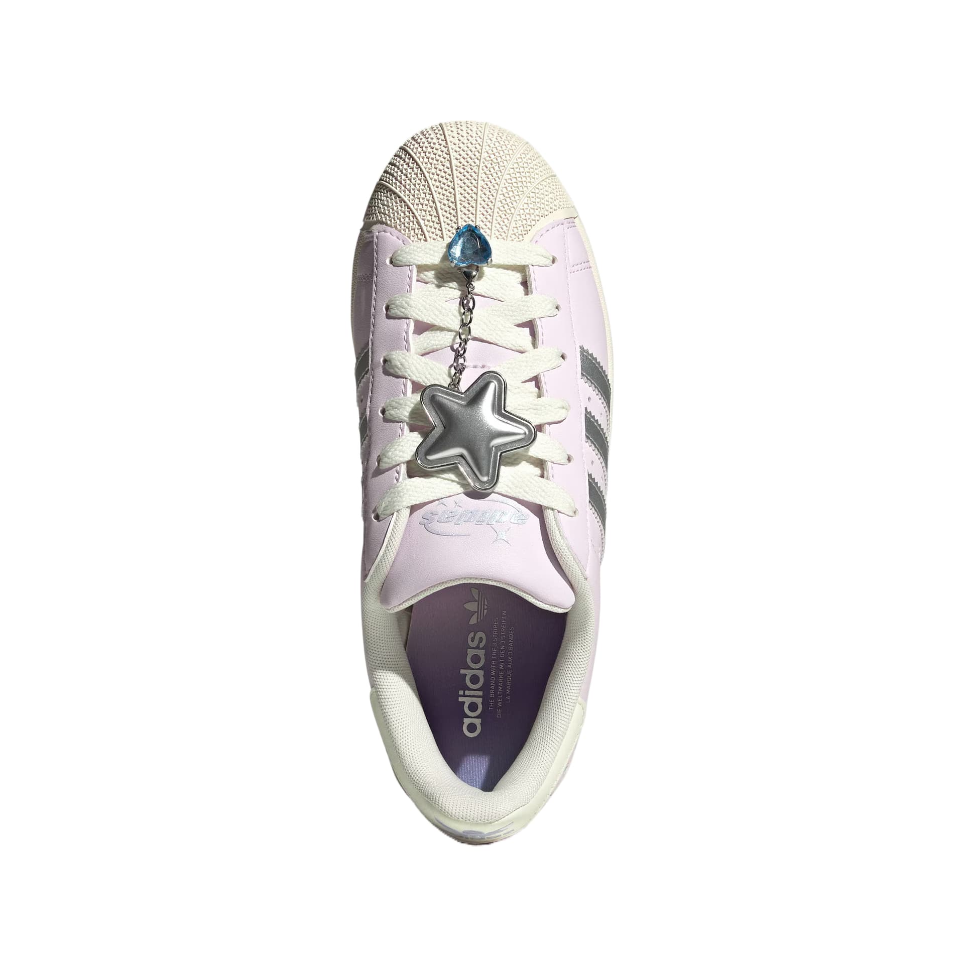 Кроссовки Adidas Originals Superstar 2 Синтетическая кожа Низкие кеды для скейтбординга Женские Розовые - изображение 6