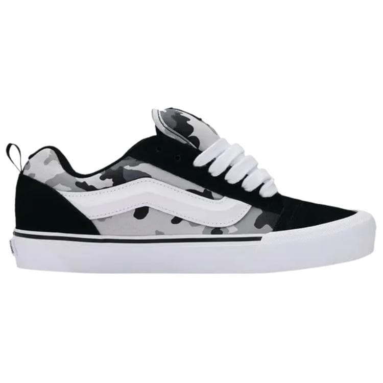 Кроссовки Vans Knu Skool Скейтборд Обувь Унисекс Черный белый - изображение 2