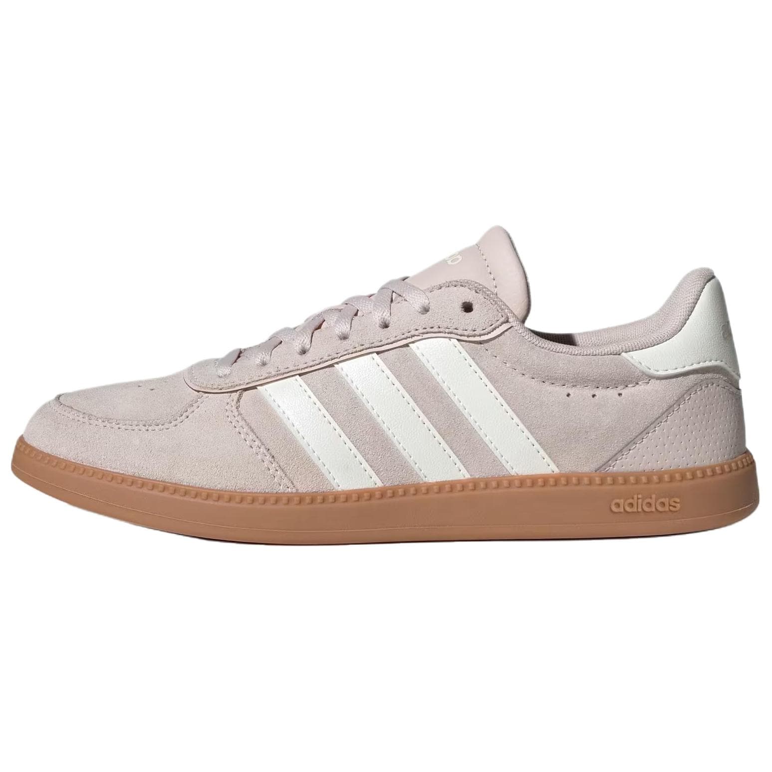 Кроссовки Adidas BREAKNET SLEEK Дышащие Скейтборд Кроссовки Женские Светло-Розовые - изображение 1