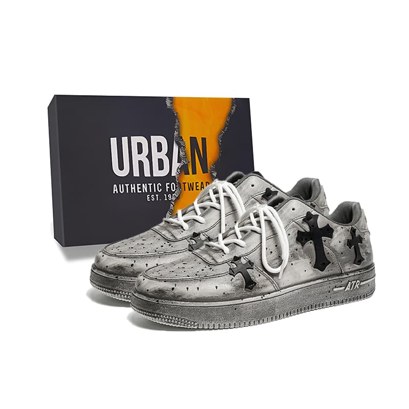 Кроссовки URBAN AUTHENTIC ПУ (полиуретан) Низкие кеды для скейтбординга Мужские - изображение 2
