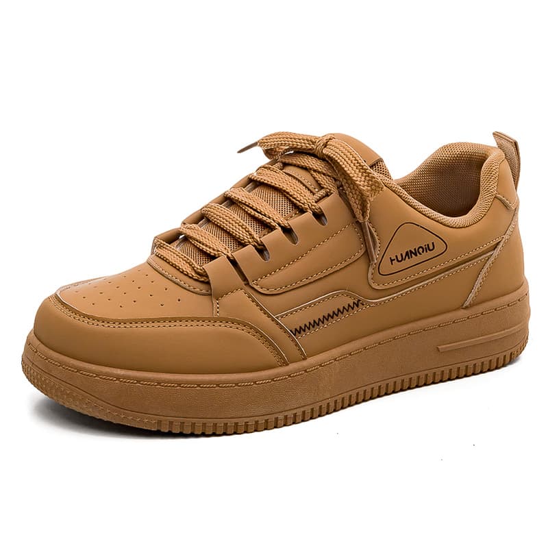 Кроссовки HUANQIU Brown Low-Top Sneakers - изображение 1
