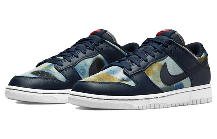 Кроссовки Nike Dunk Low Retro PRM "Obsidian Graffiti" — фото 3