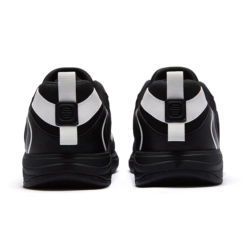 Кроссовки FILA FUSION BUZZARD FLAT Slate Shoes Текстиль Синтетическая кожа Низкие кеды для скейтбординга Мужские Черно-белые - изображение 4