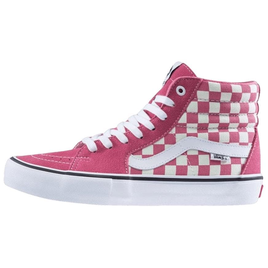 Кроссовки Vans SK8 HI Устойчивая к истиранию высокая обувь для скейтбординга Мужская Розовая - изображение 1