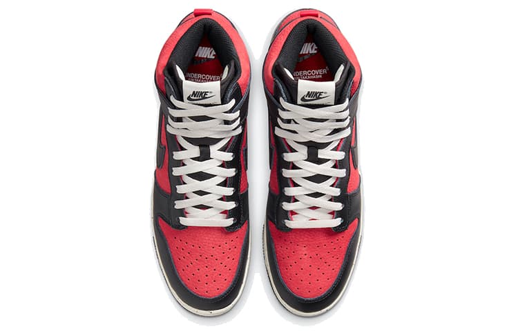 Кроссовки Nike Dunk High "Gym Red" - изображение 4