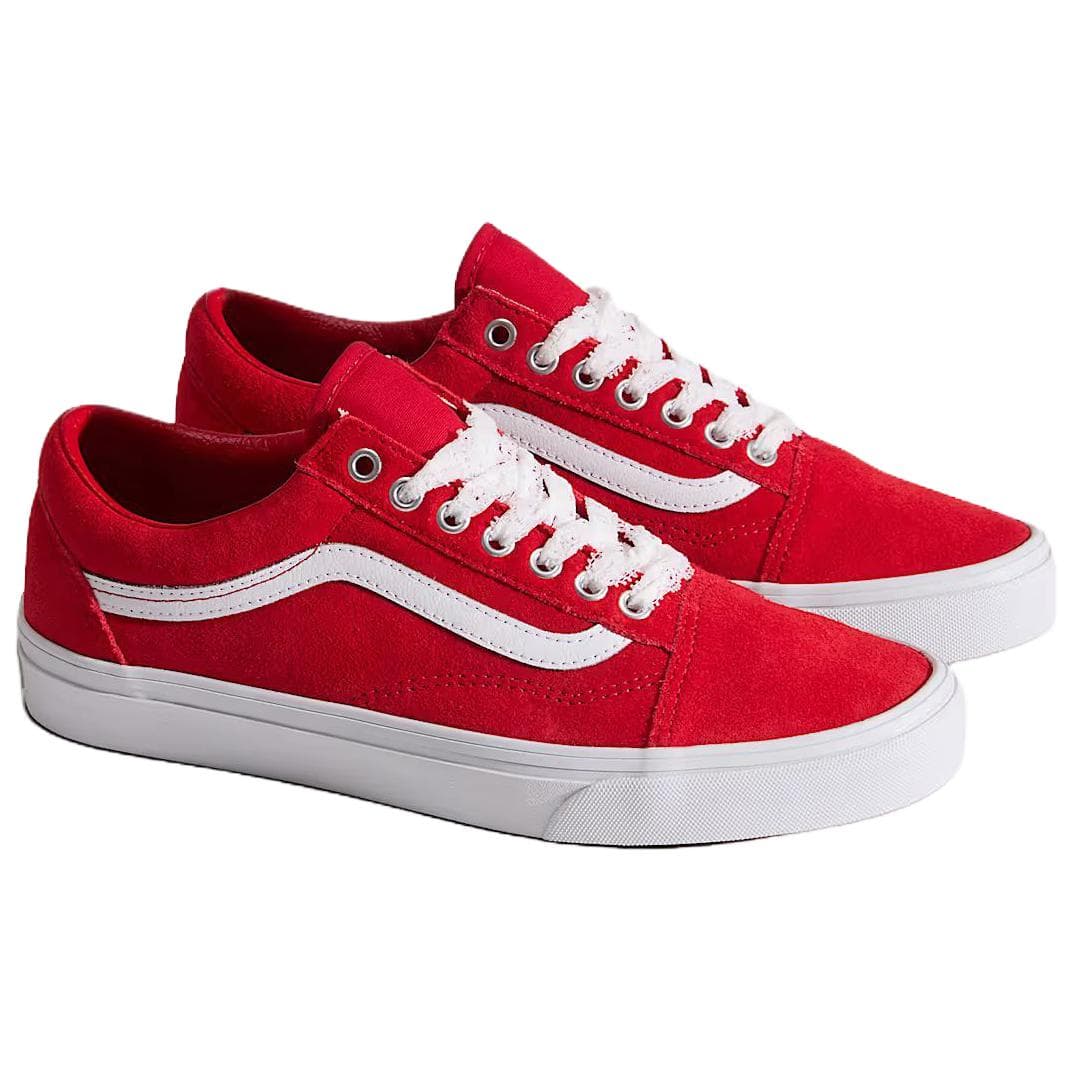 Кроссовки Vans Old Skool Low Топ Скейтборд Обувь Унисекс Красный - изображение 2