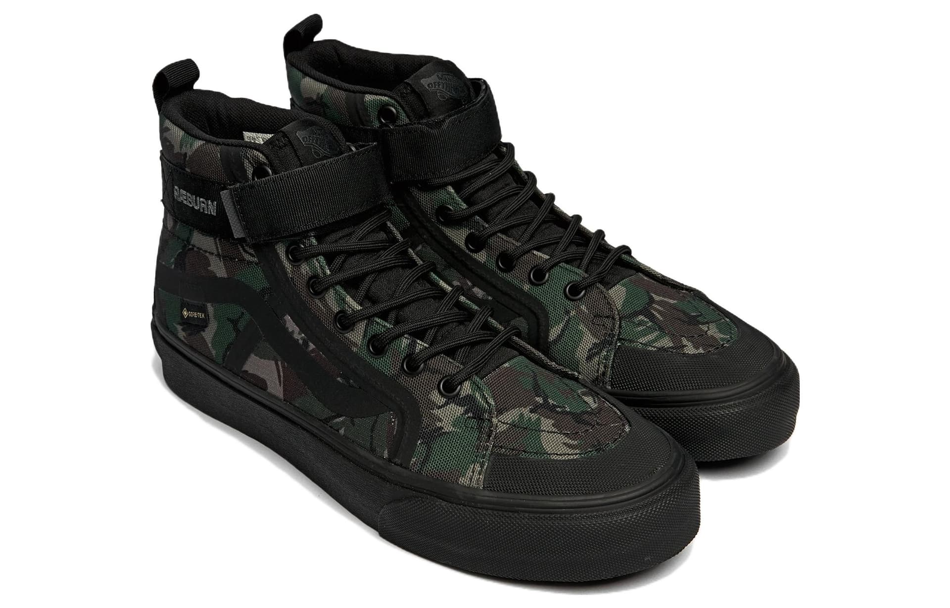 Кроссовки RÆBURN x Vans SK8 GTX VR3 Black Green Camo - изображение 3