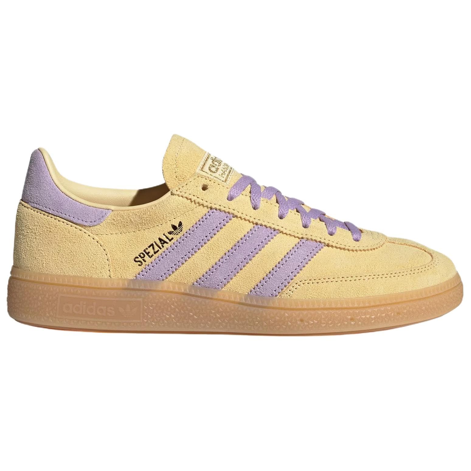 Кроссовки Adidas Originals HANDBALL SPEZIAL Синтетическая кожа кожа низкий топ скейтборд обувь женский светло-оранжевый желтый - изображение 2