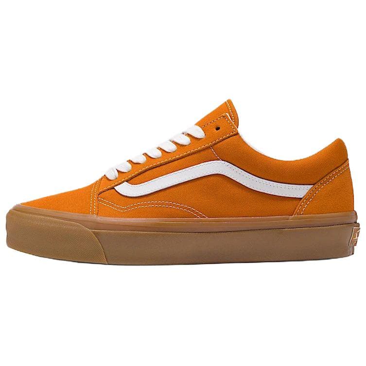 Кроссовки Vans Old Skool Low Топ Скейтборд Обувь Унисекс Оранжевый - изображение 1