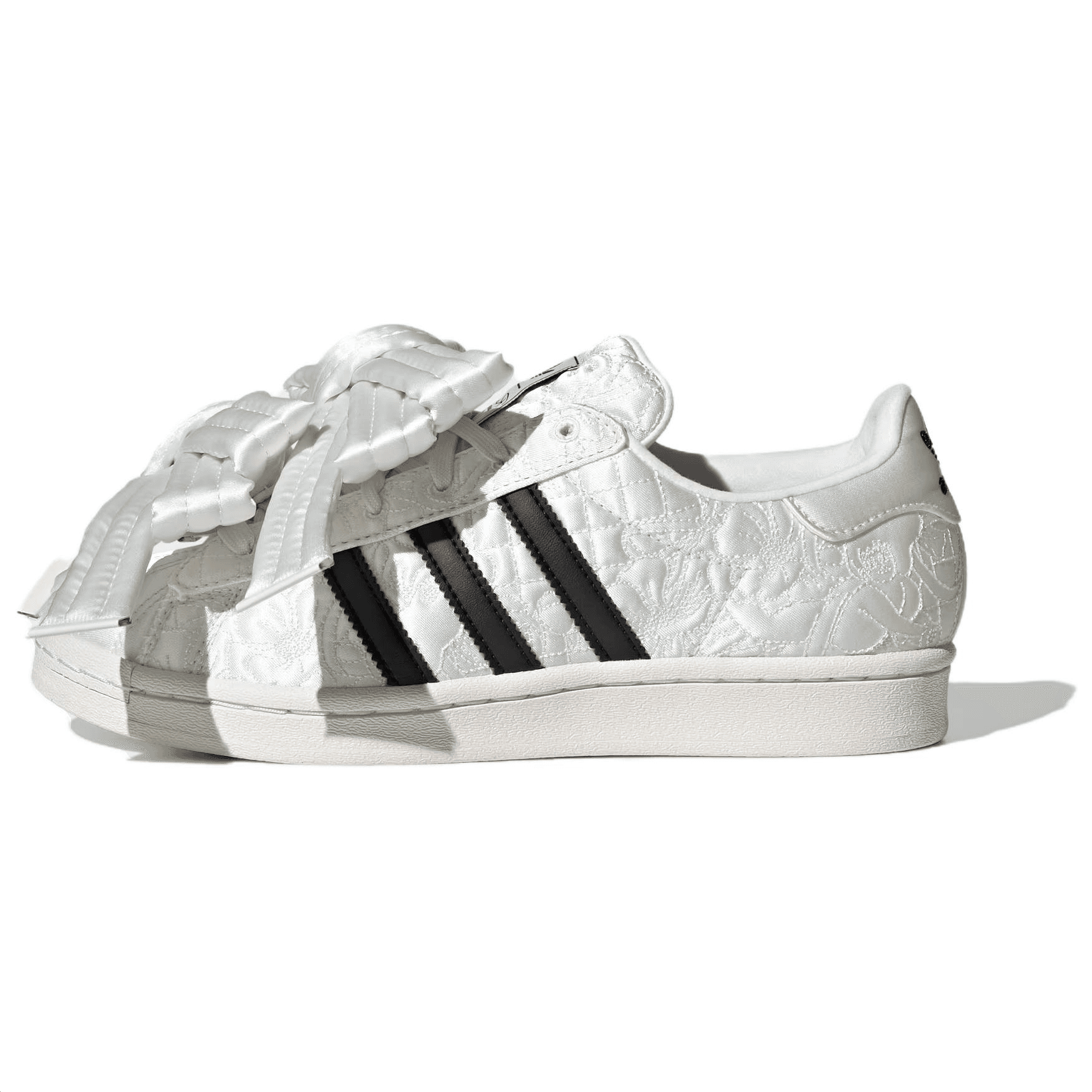 Кроссовки Caroline Hu X adidas originals Superstar W Устойчивые к истиранию низкие скейтбордические кроссовки для женщин Белые - изображение 1