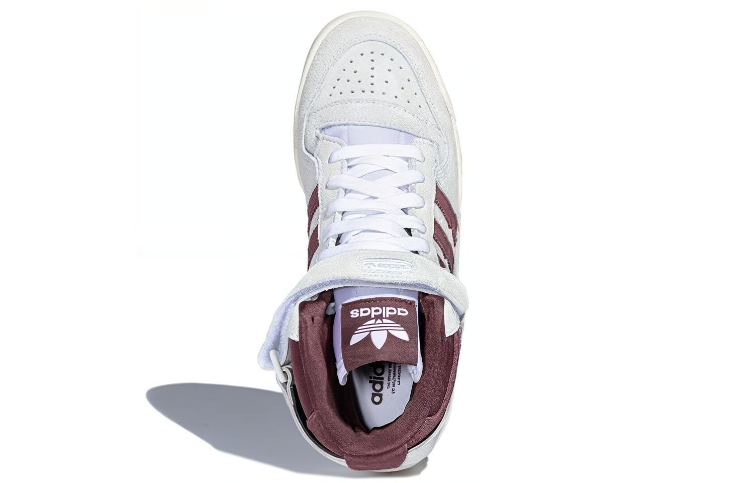 Кроссовки adidas Forum 84 High White Red - изображение 5