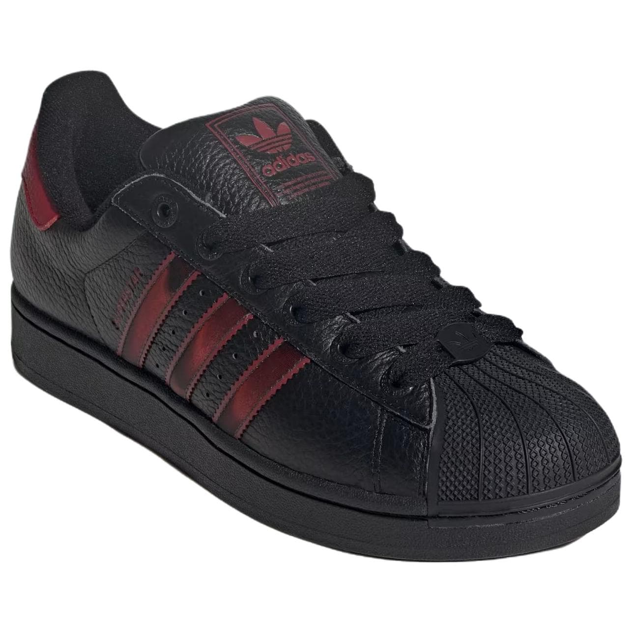 Кроссовки Adidas Originals Superstar 2 Скейтборд Кроссовки Унисекс Черные - изображение 3