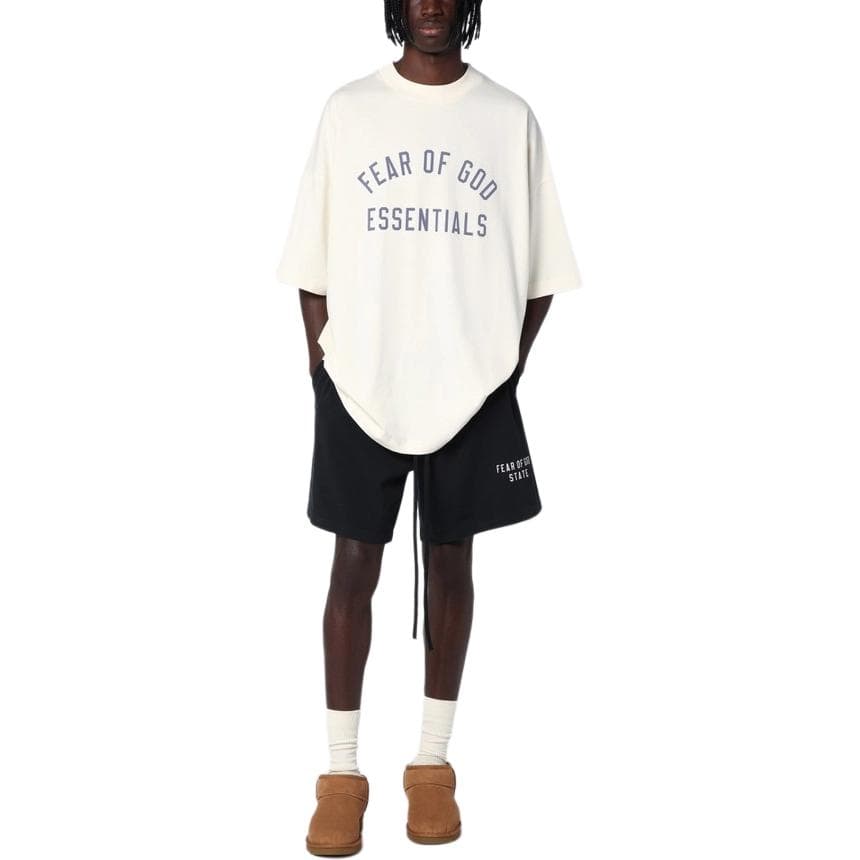 Футболка Fear of God Essentials Jersey Crewneck Ivory - изображение 3