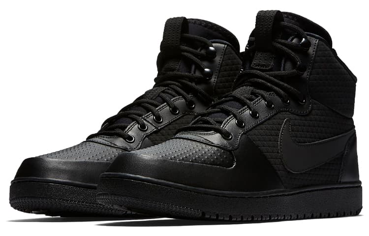 Кроссовки Nike Court Borough Mid Black - изображение 3