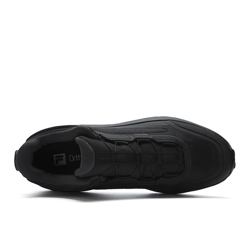 Кроссовки FILA BOA EXPLORER 3 Амортизация Устойчивость к истиранию Покрытие Легкий MID Уличная обувь Мужская Грозово-серый - изображение 4
