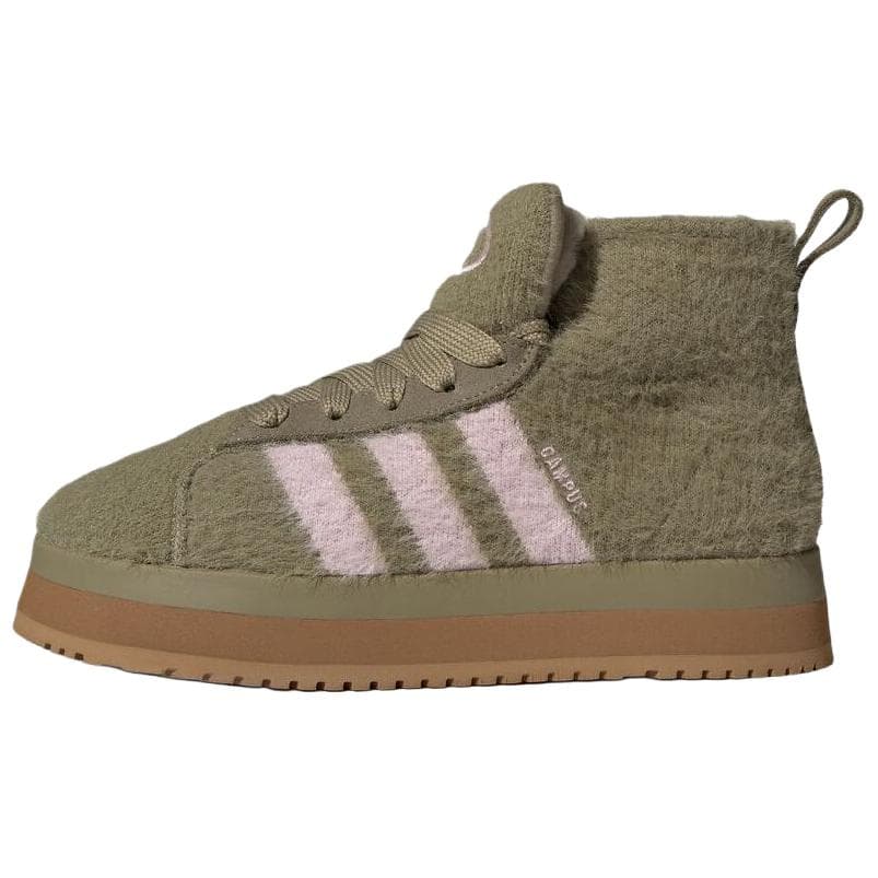 Кроссовки Adidas Originals CAMPUS 00s Текстиль Спилок коровьей кожи Теплоизоляционный MID Скейтбординг Кроссовки Женские - изображение 1