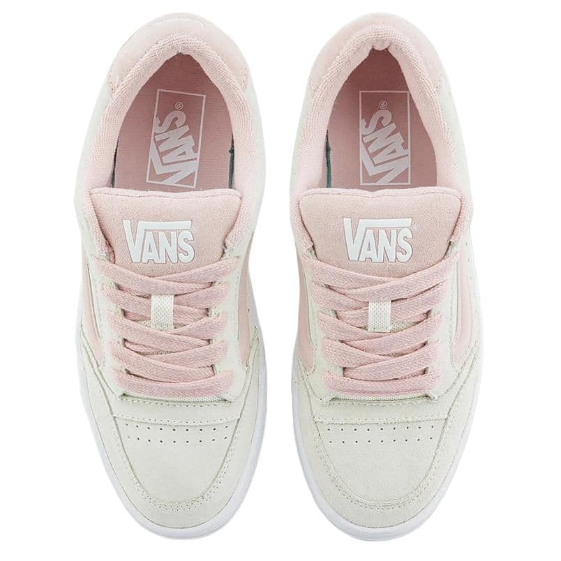 Кроссовки Vans HYLANE Устойчивая к истиранию Низкая Скейтборд Обувь Унисекс Бежево-розовая - изображение 3