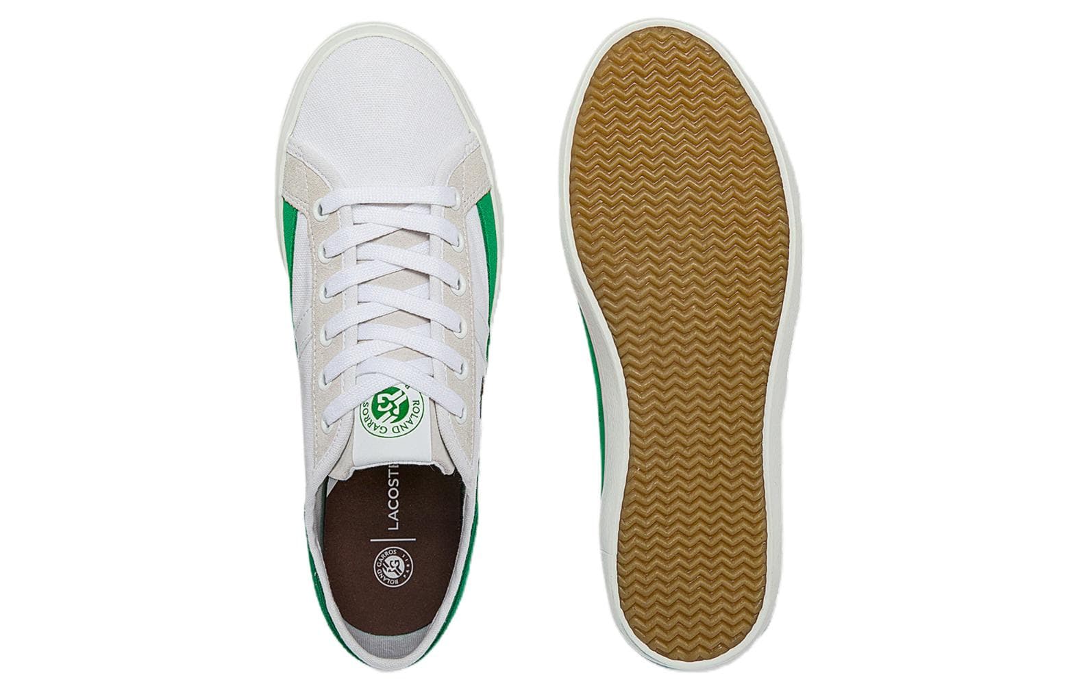 Кроссовки Lacoste White Green - изображение 4