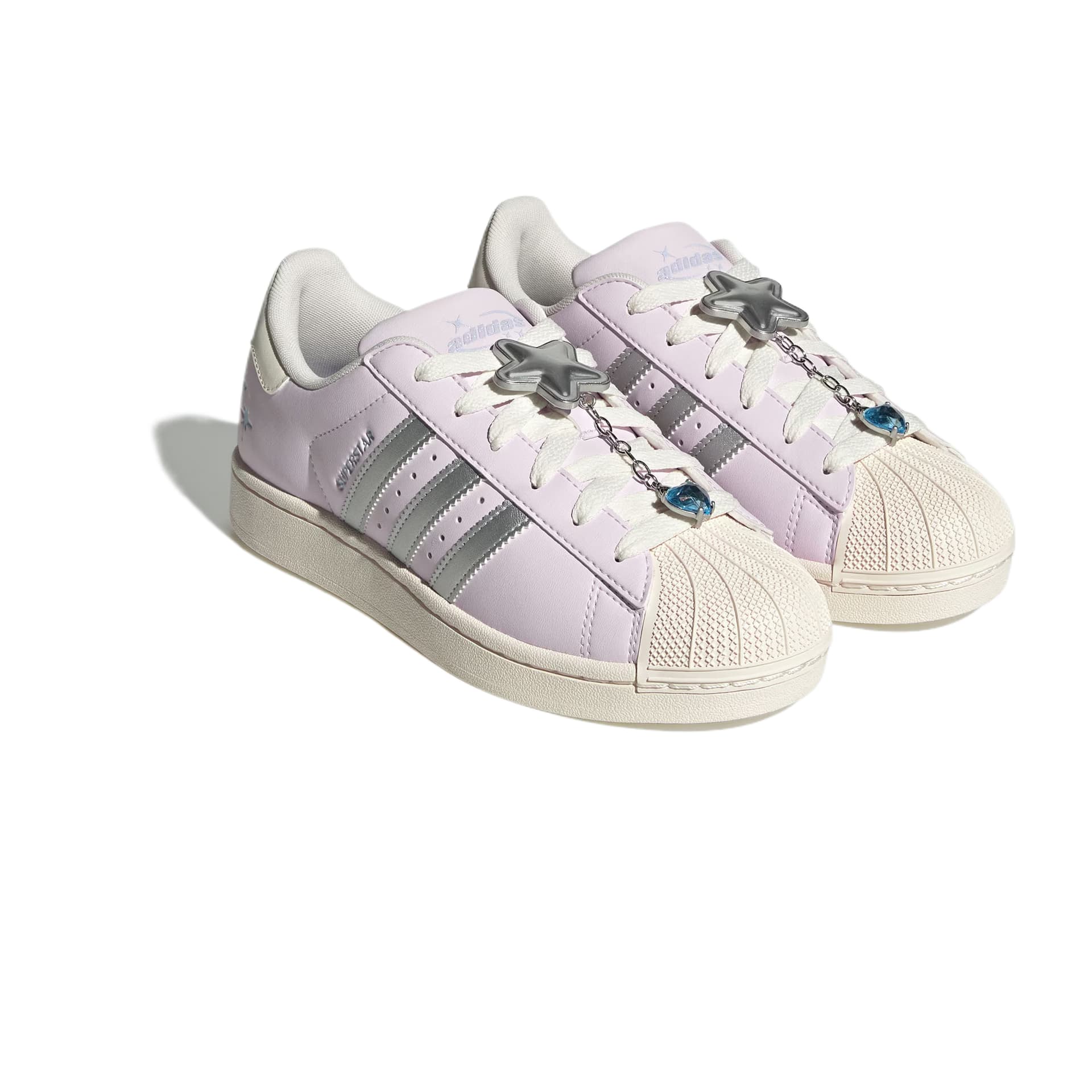 Кроссовки Adidas Originals Superstar 2 Синтетическая кожа Низкие кеды для скейтбординга Женские Розовые - изображение 5