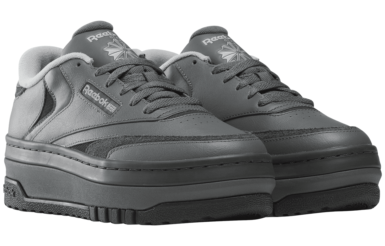 Кроссовки REEBOK Club C Low Скейтборд Обувь Женская Черная - изображение 2
