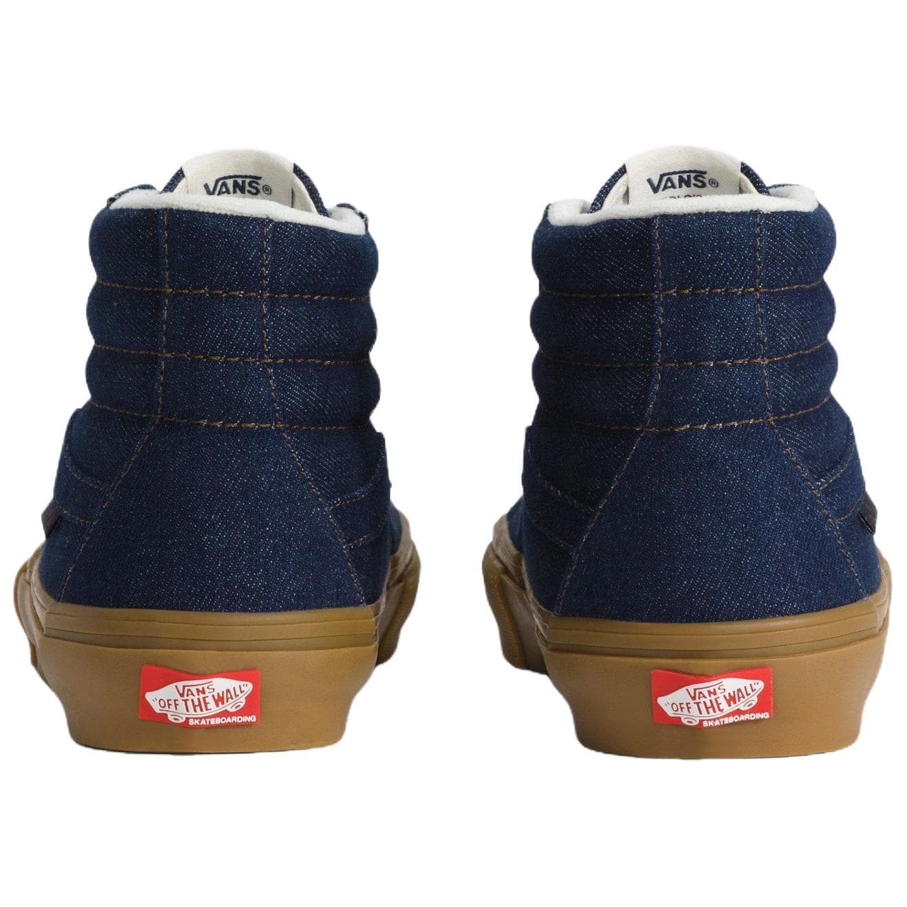 Кроссовки VANS SKATE CLASSICS Амортизация Высокие Кеды Скейтборд Обувь Унисекс Синие - изображение 4