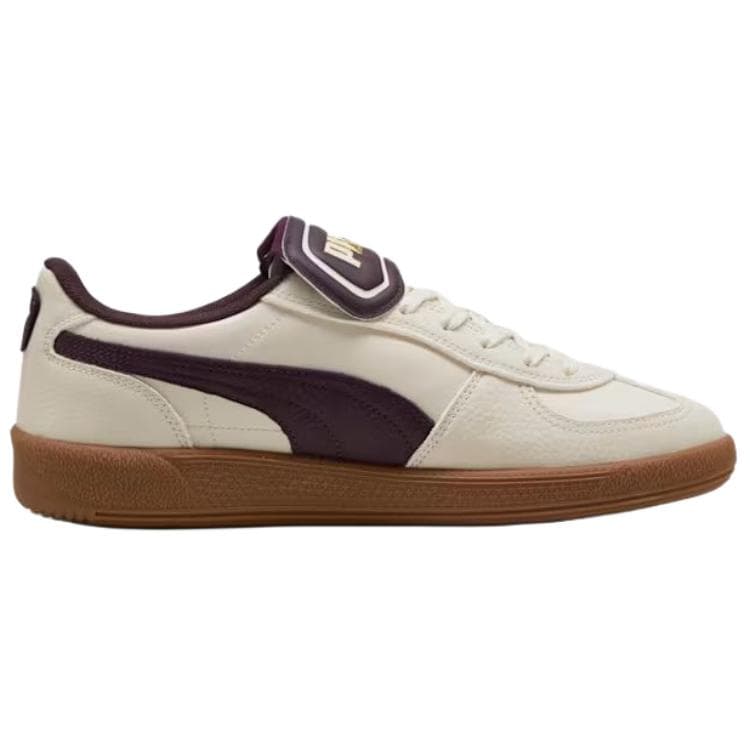 Кроссовки PUMA PALERMO Устойчивые к истиранию Низкие Кеды Немецкий Армейский Унисекс Бежевый Фиолетовый - изображение 2