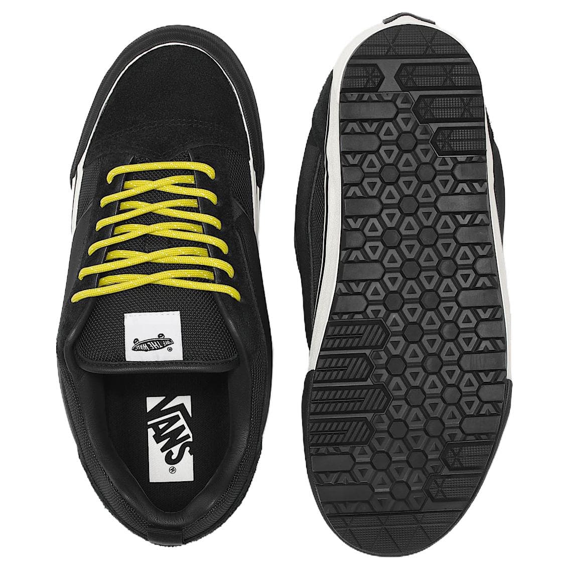 Кроссовки Vans Knu Skool Устойчивая к истиранию низкая обувь для скейтбординга унисекс черного цвета - изображение 4