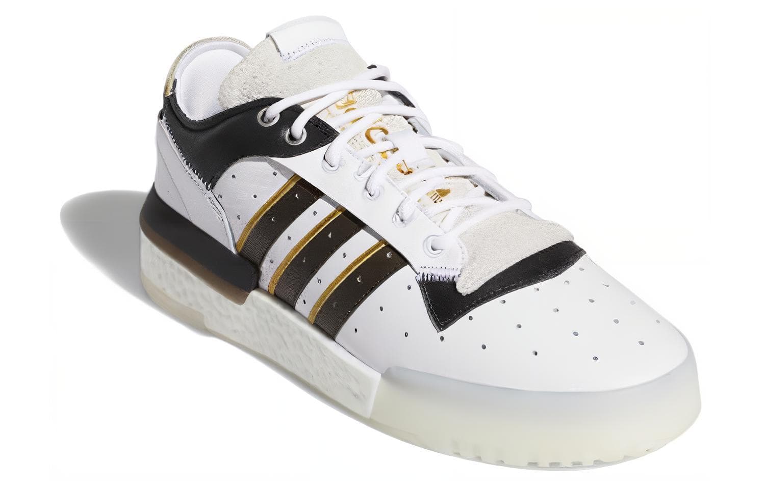 Кроссовки adidas Rivalry RM Low White Brown Black - изображение 3
